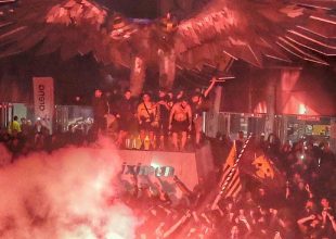 Το πάρτι της Original έξω από την OPAP Arena