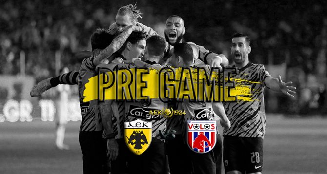 AEK1924 TV: PRE GAME ΑΕΚ  – Βόλος