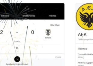 Η Google πανηγυρίζει το νταμπλ της ΑΕΚ με πυροτεχνήματα (ΦΩΤΟ)
