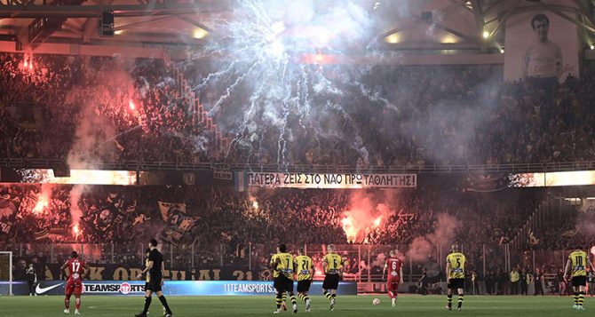 Πανζουρλισμός στους Ενωσίτες: Γεμάτη η OPAP Arena με Ολυμπιακό και ΠΑΟΚ