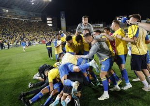 Στην La Liga η Λας Πάλμας – «Παρών» ο Αραούχο στο ματς ανόδου (pics)