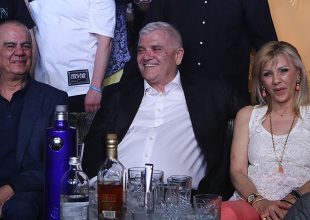 Αποθεώθηκε στα γραφεία της AEGEAN ο Μελισσανίδης (VID)