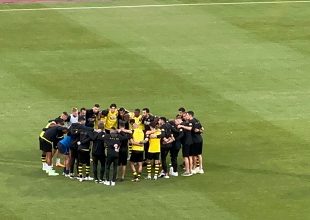 ΑΕΚ – ΠΑΟΚ: Όλοι οι Κιτρινόμαυροι μία γροθιά (vid)