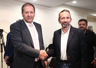 Παρόντες στην παρουσίαση Πλάθα οι Χατζηδάκης και Καράμπελας