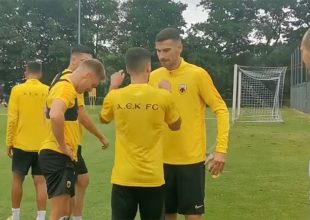 Βίντεο απ’ την πρωινή προπόνηση της ΑΕΚ