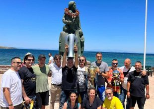 Πανικός για την ΑΕΚ στην εκδήλωση για τα 50 χρόνια του ΣΦ ΑΕΚ Μυτιλήνης (PICS)