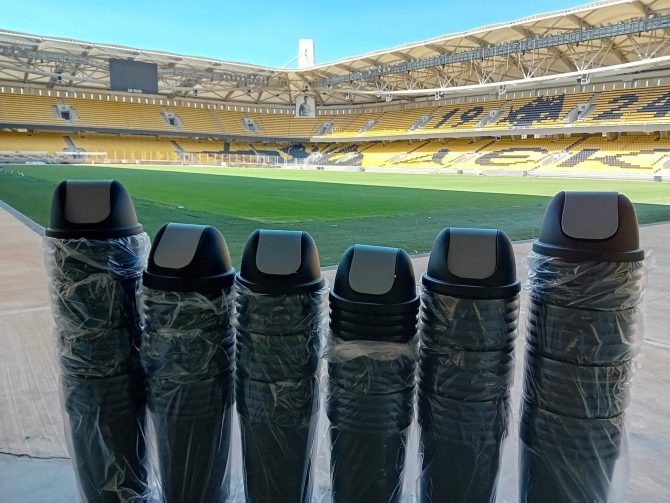 Το «ευχαριστώ» της ΠΑΕ ΑΕΚ για την δωρεά κάδων απορριμάτων