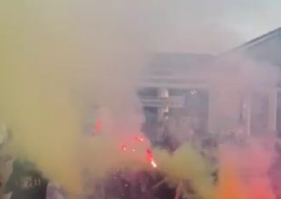 Χαμός στο Αγρίνιο για το Κύπελλο της ΑΕΚ (pics/video)