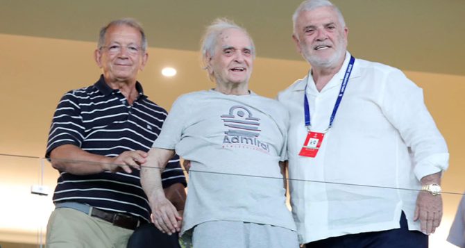 Στη σουίτα του Μελισσανίδη ο Λευτέρης Παπαδόπουλος (PICS)