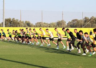 ΑΕΚ Β’: Αναχώρησε για Πορταριά η αποστολή (ΦΩΤΟ)