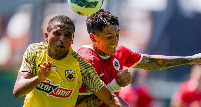 Η τριάρα της ΑΕΚ στην Αντβέρπ (VIDEOS)