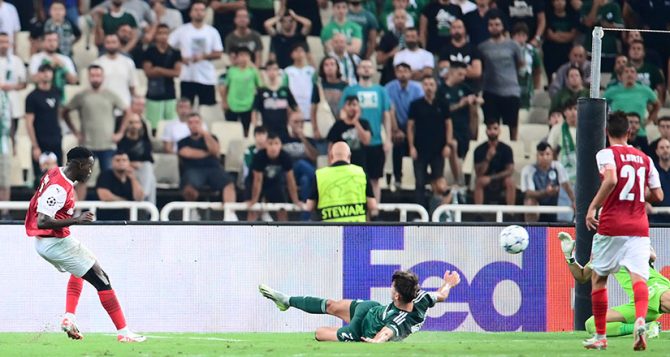 Ήττα και στο ΟΑΚΑ απ’ την Μπράγκα, εκτός Champions League ο Παναθηναϊκός