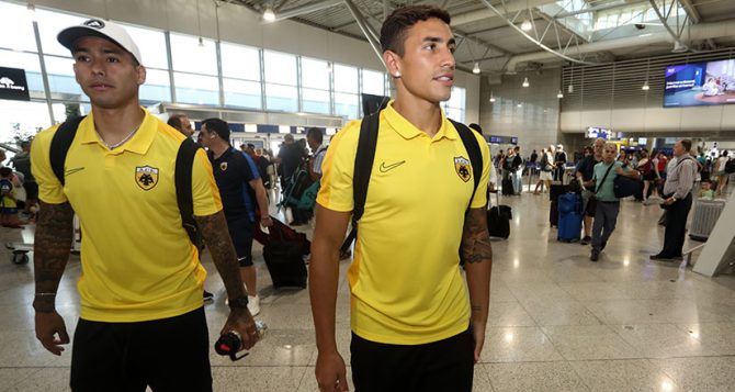 Αναχώρησε για Βέλγιο η ΑΕΚ (ΦΩΤΟ-VID)