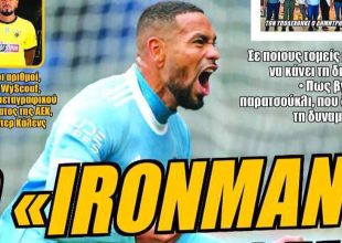 O Ironman της ΑΕΚ και ο 50άρης Αλμέιδα