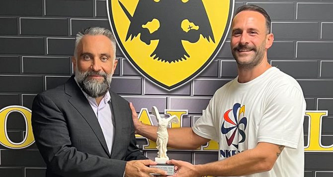 Η «ΝIKE» έκανε δώρο στην ΠΑΕ ΑΕΚ για το νταμπλ (ΦΩΤΟ)