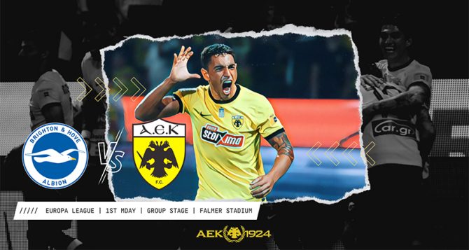 LIVE: Μπράιτον – ΑΕΚ