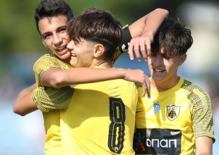 Κ17: 3-0 επί του Πανιωνίου