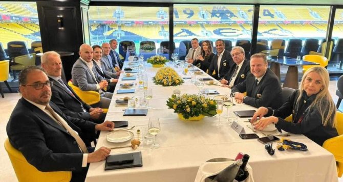 Το επίσημο γεύμα της ΑΕΚ στη διοίκηση του Άγιαξ- «Θέατρο του ποδοσφαίρου η OPAP Arena» (pics)