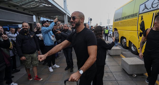 «Πέταξε» για Μασσαλία η ΑΕΚ (pics+vid)