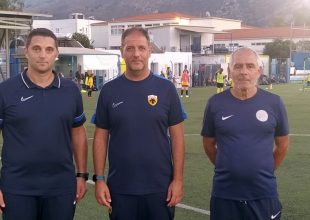 Επίσκεψη των υπευθύνων της ΑΕΚ στην Α.Π. Σούδας