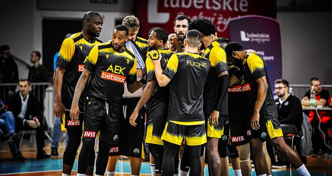 Πτώση για την ΑΕΚ στο ranking του BCL (ΦΩΤΟ)