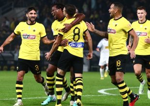 Τα γκολ της ΑΕΚ στη Λαμία με φυσικό ήχο από την OPAP Arena (vid)