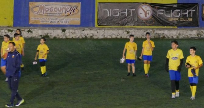 Τασουνίδης: Επισκέφθηκε τις εγκαταστάσεις του Φοίβου Κρεμαστής ο προπονητής της Κ17