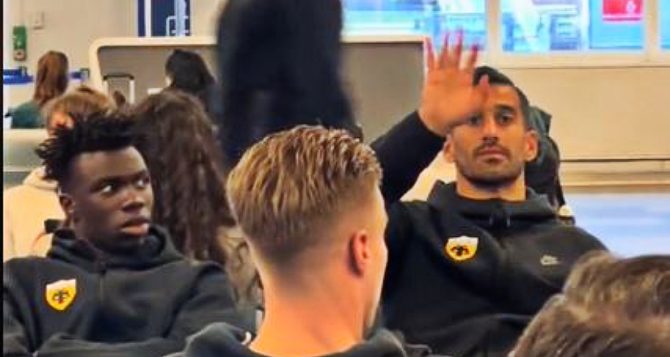 Το Αθήνα – Θεσσαλονίκη με την κάμερα του AEK TV (VIDEO)