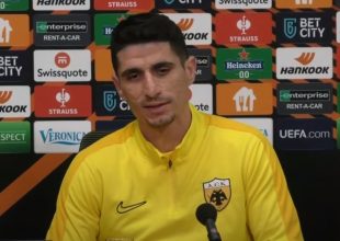 Μάνταλος: «Να βγάλουμε ό,τι καλύτερο έχουμε δείξει τον τελευταίο 1,5 χρόνο με τον Αλμέιδα»