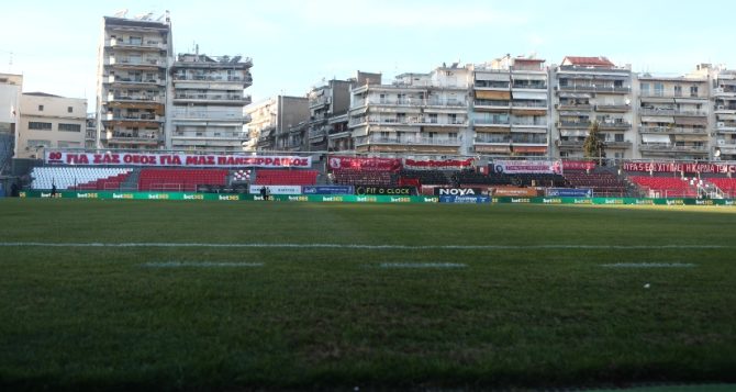 Σε τραγική κατάσταση ο αγωνιστικός χώρος στις Σέρρες