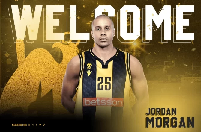 ΑΕΚ Betsson: Με Μόργκαν στο παιχνίδι με το Λαύριο