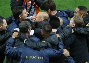 Οι πανηγυρισμοί των παικτών της ΑΕΚ στα αποδυτήρια (VIDEO)
