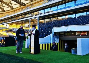 Αγιασμός στην «Αγιά Σοφιά – OPAP Arena» (pics)