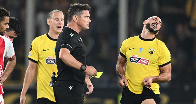 Ο Γιουγκ σφυρίζει το ΑΕΚ – Ολυμπιακός