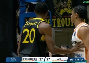 Προμηθέας-ΑΕΚ: Η Ένωση ξεφεύγει με σερί 12-0 (VIDEO)