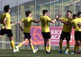 ΑΕΚ Κ19: Με «πεντάρα» υποδέχθηκε η Ένωση τον ΟΦΗ στα Σπάτα (pics)