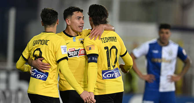 Τέσσερα χρόνια μετά, επικράτησε ξανά η ΑΕΚ με πέντε γκολ Τέσσερα χρόνια μετά, επικράτησε ξανά η ΑΕΚ με πέντε γκολ