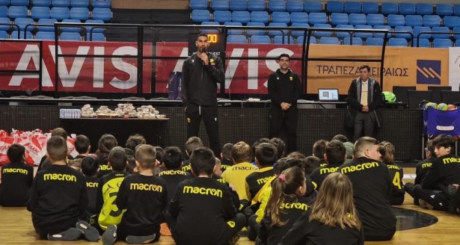 ΑΕΚ ΒC ACADEMY και Τμήματα Υποδομής σε εκδήλωση στα Άνω Λιόσια (ΦΩΤΟ)