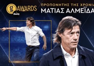 Προπονητής της χρονιάς στα Gazzetta Awards 2023 ο Αλμέιδα