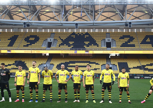 Στην απογείωση του αερόστατου οι παίκτες της ΑΕΚ (VIDEO)