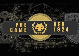 AEK1924 TV: PRE GAME ΑΕΚ – ΠΑΣ Γιάννινα
