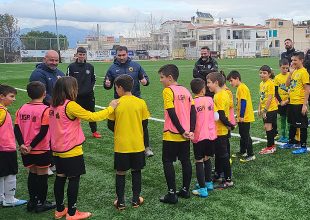 Η Ακαδημία ΑΕΚ στις εγκαταστάσεις του ΠΑΣ Ωρωπός (pics)