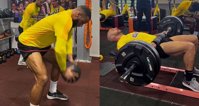 «Λιώνουν» στο γυμναστήριο οι Κιτρινόμαυροι (VIDEO) «Λιώνουν» στο γυμναστήριο οι Κιτρινόμαυροι (VIDEO)