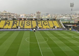 Έντονη βροχόπτωση στο «Κλ. Βικελίδης» (VID)