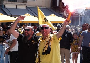 100 χρόνια ΑΕΚ: ΠΑΝΙΚΟΣ πέριξ της «Αγιά Σοφιάς – OPAP Arena» (pics)