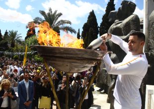Η ΑΕΚ υποδέχθηκε την Ολυμπιακή Φλόγα (VIDEOS + PICS)