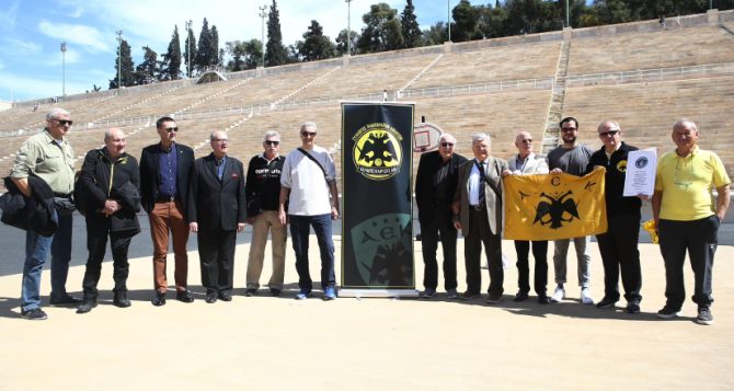 Αντιπροσωπεία των Παλαιμάχων της Βασίλισσας στο Καλιμάρμαρο (ΦΩΤΟ)