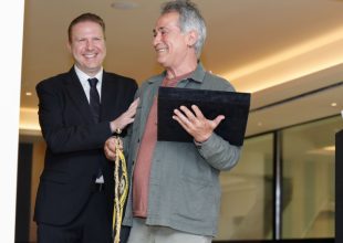 Θαλασσινός για την βράβευσή του: «Ευχαριστώ την ΑΕΚ και για αυτό που είδα σήμερα» (ΦΩΤΟ)