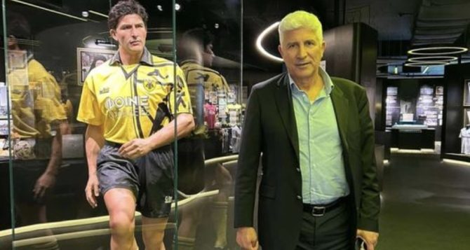 Στο Μουσείο Ιστορίας της ΑΕΚ ο Μανωλάς