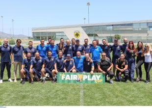 Κυριακίδης για το 1ο Fair Play Cup: «Το τουρνουά έγινε για την ενίσχυση της ακαδημίας της ΑΕΚ»